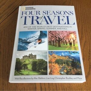 Nat Geo Book Four Seasons of Travel - New